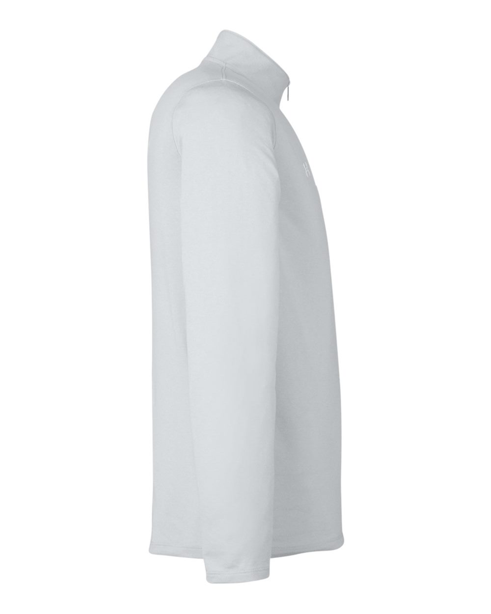 Under Armour Men's Team Tech™ Quarter-Zip Pullover - 1376844 Mod Grey Light Heather- White