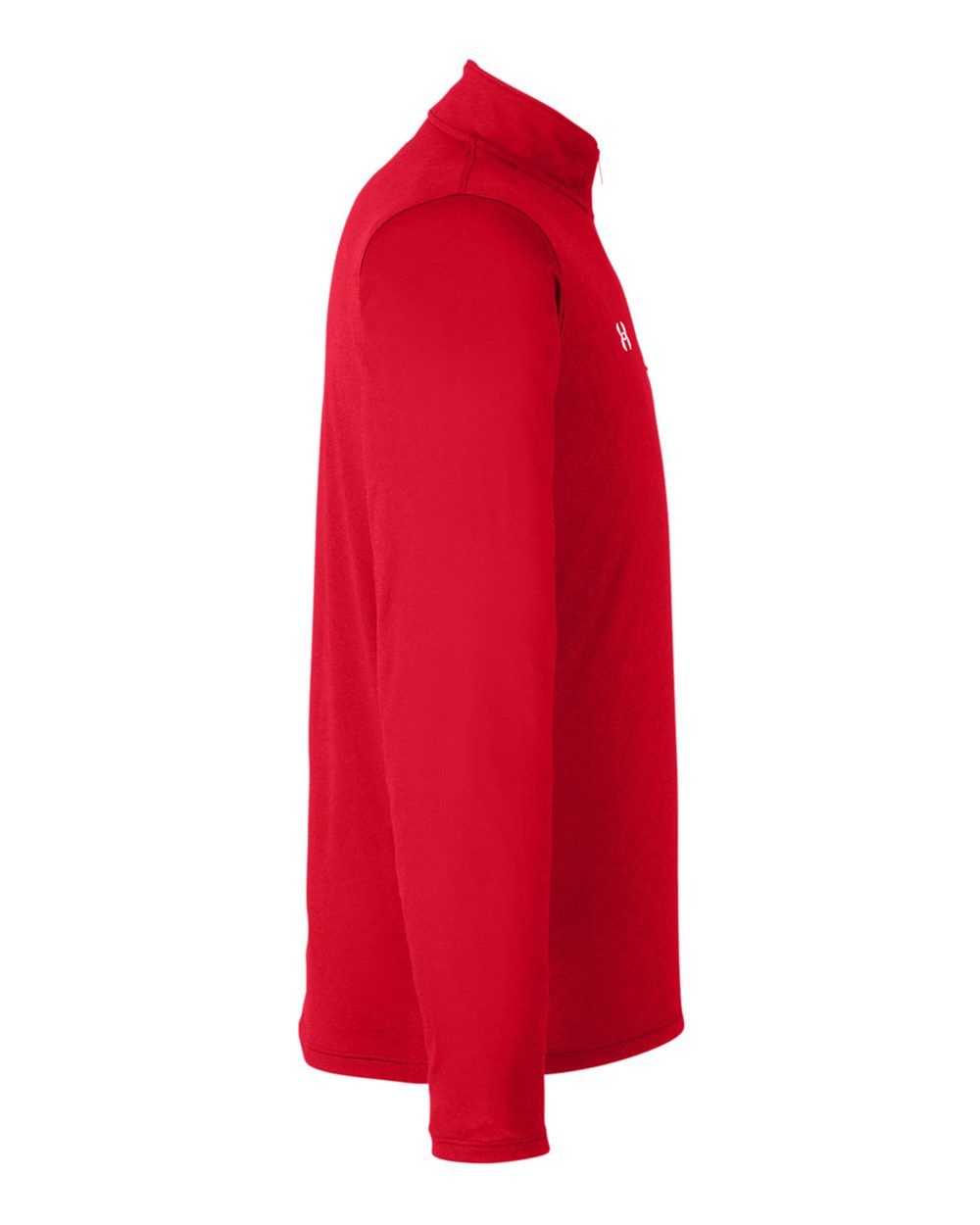 Under Armour Men's Team Tech™ Quarter-Zip Pullover - 1376844 Red- White