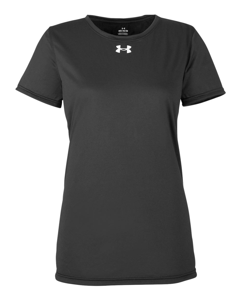 Under Armour Women's Team Tech™ T-Shirt - 1376847 Black- White