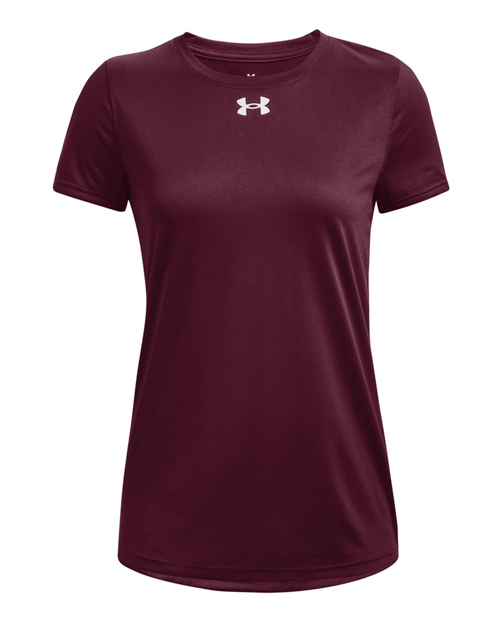 Under Armour Women's Team Tech™ T-Shirt - 1376847 Maroon- White