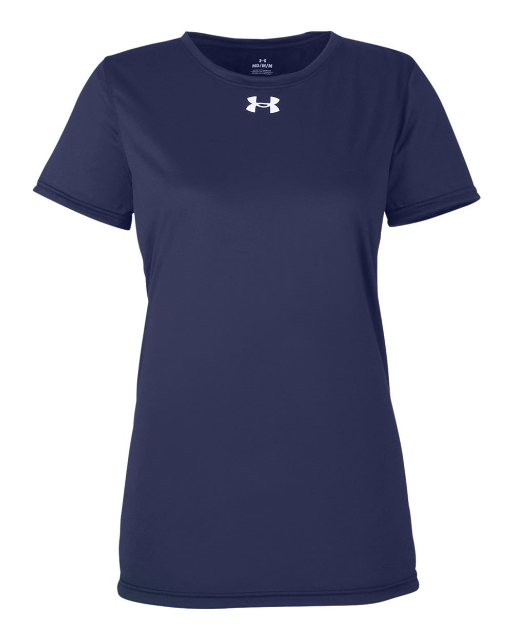 Under Armour Women's Team Tech™ T-Shirt - 1376847 Midnight Navy- White