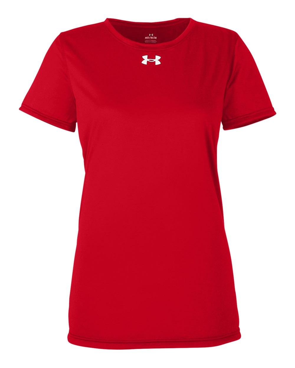 Under Armour Women's Team Tech™ T-Shirt - 1376847 Red- White