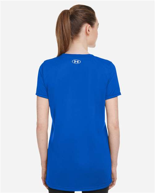 Under Armour Women's Team Tech™ T-Shirt - 1376847 Royal- White