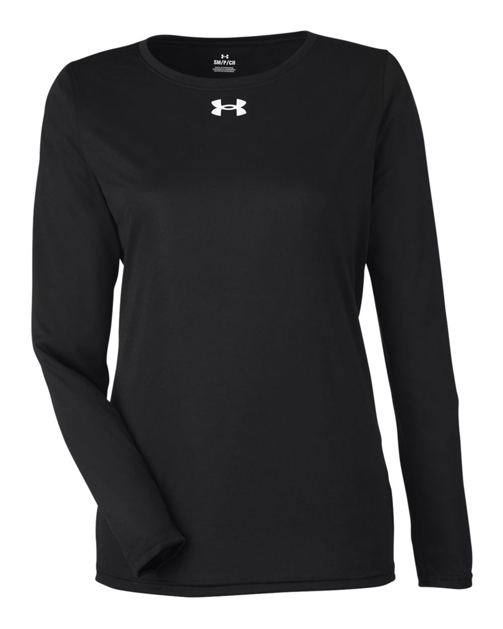 Under Armour Women's Team Tech™ Long Sleeve T-Shirt - 1376852 Black- White