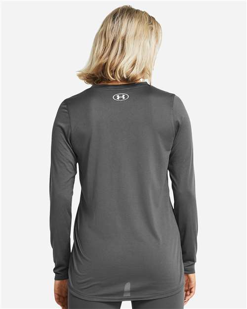 Under Armour Women's Team Tech™ Long Sleeve T-Shirt - 1376852 Castlerock- White