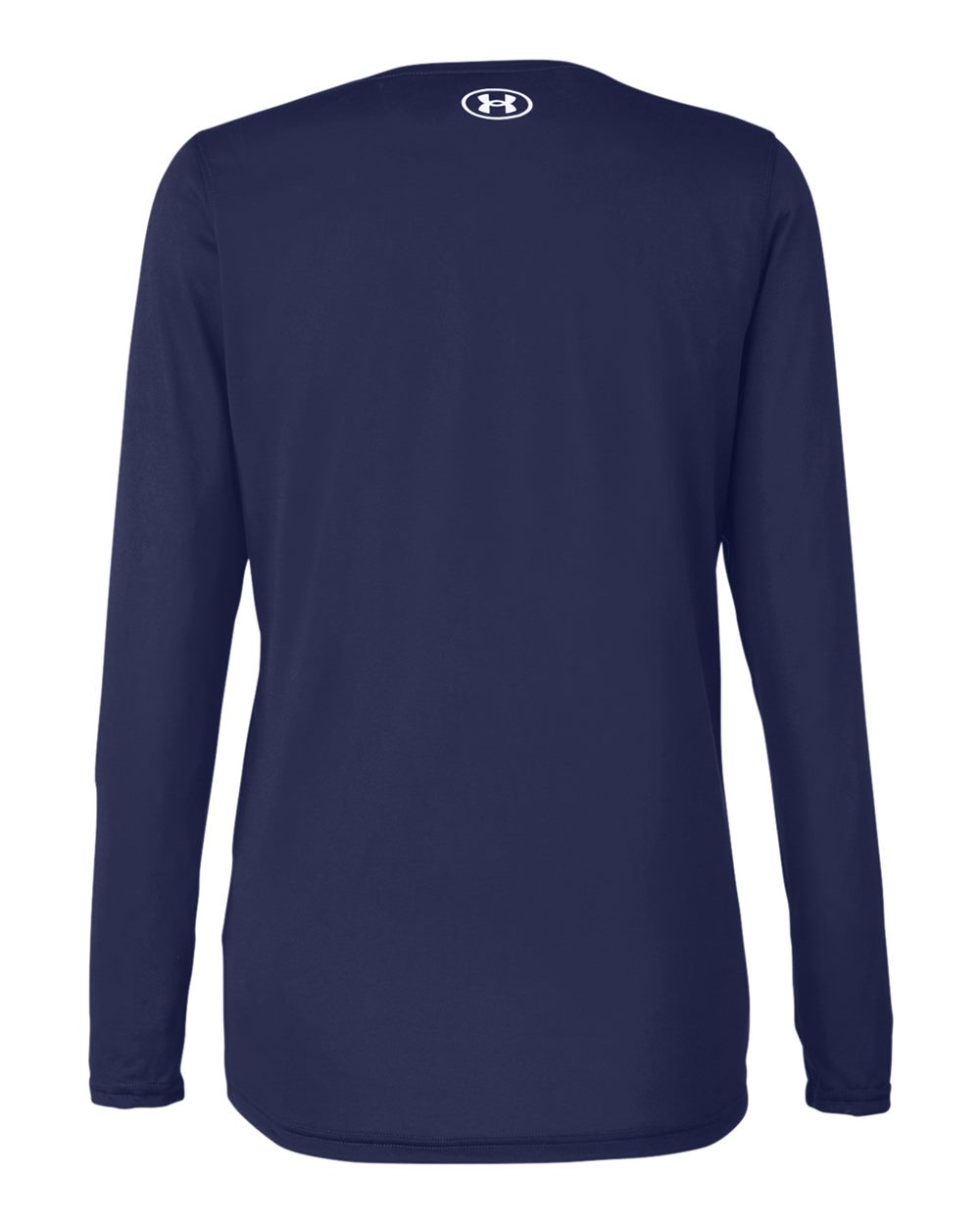 Under Armour Women's Team Tech™ Long Sleeve T-Shirt - 1376852 Midnight Navy- White