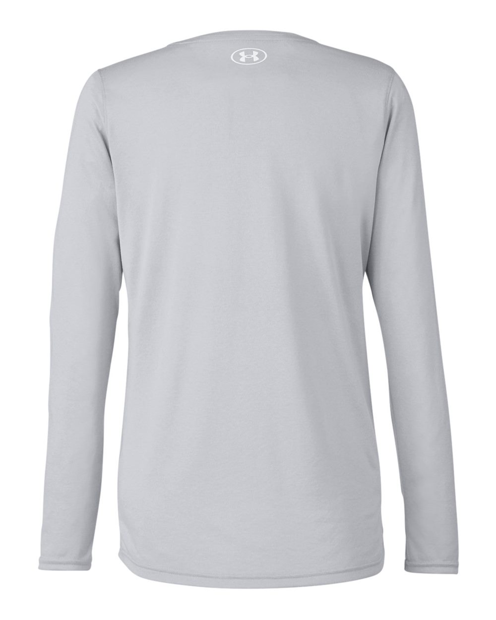 Under Armour Women's Team Tech™ Long Sleeve T-Shirt - 1376852 Mod Grey Light Heather- White