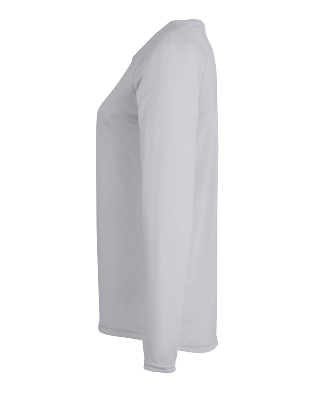 Under Armour Women's Team Tech™ Long Sleeve T-Shirt - 1376852 Mod Grey Light Heather- White