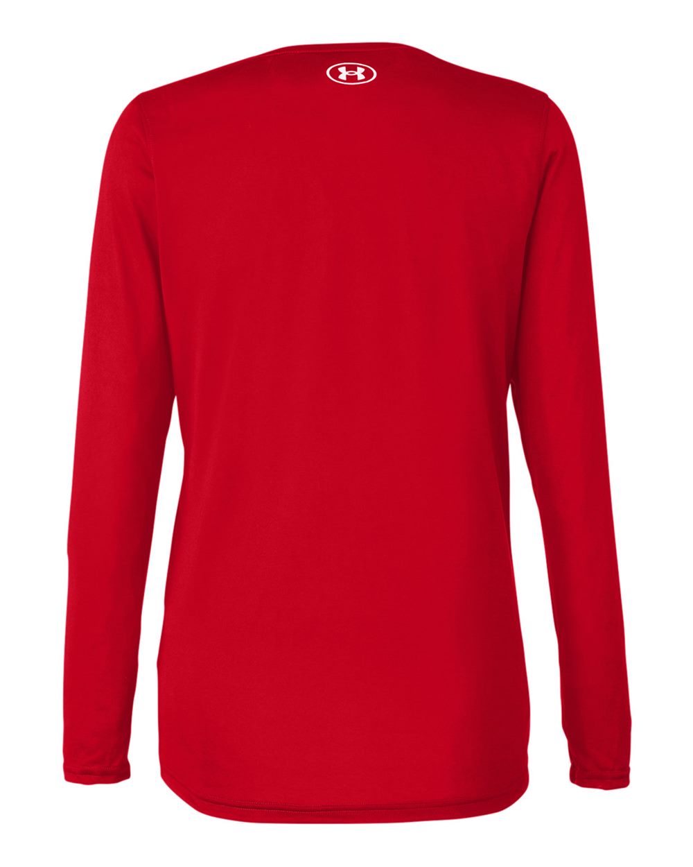 Under Armour Women's Team Tech™ Long Sleeve T-Shirt - 1376852 Red- White