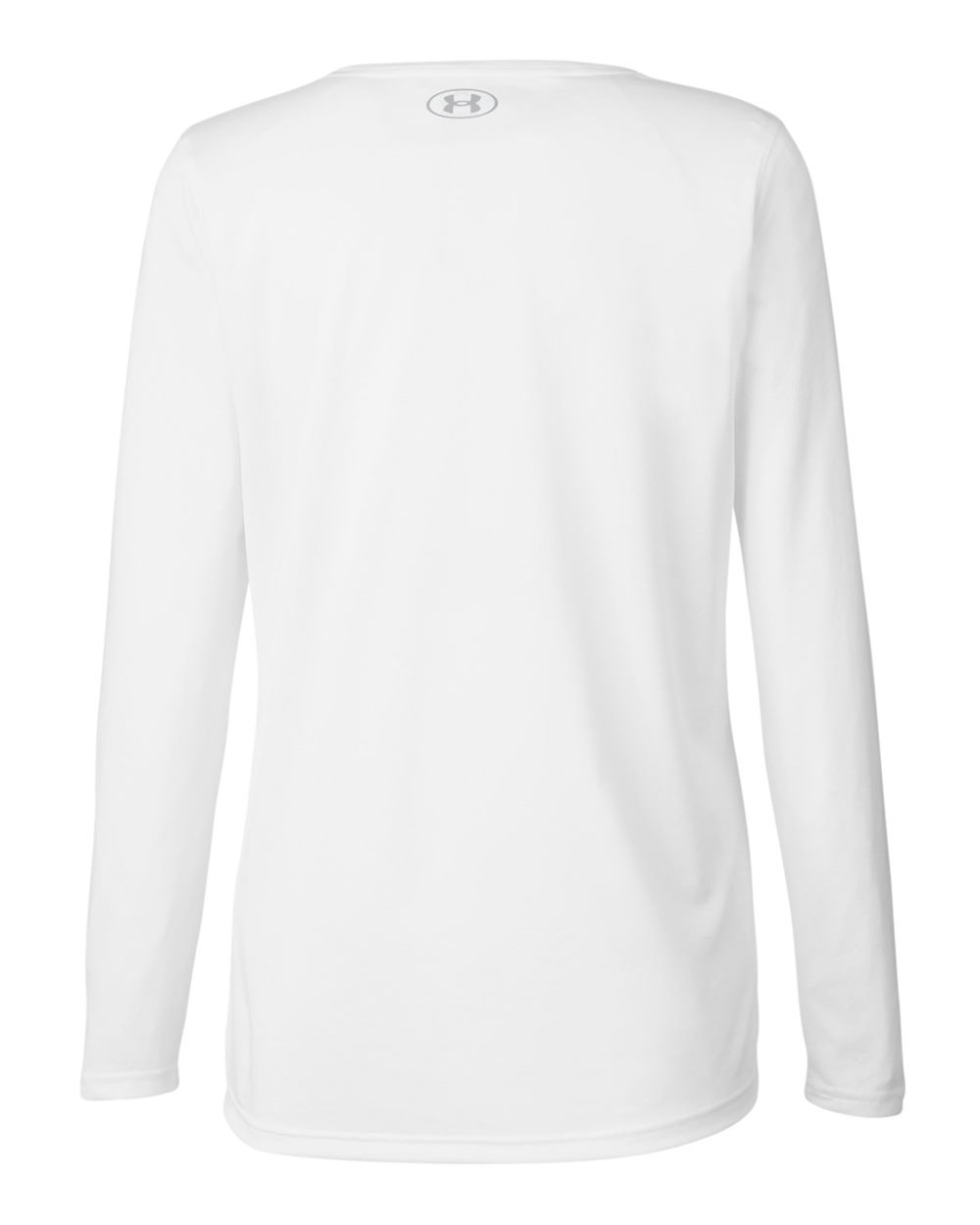 Under Armour Women's Team Tech™ Long Sleeve T-Shirt - 1376852 White- Mod Grey