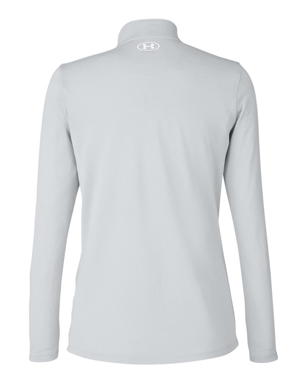 Under Armour Women's Team Tech™ Half-Zip Pullover - 1376862 Mod Grey Light Heather- White