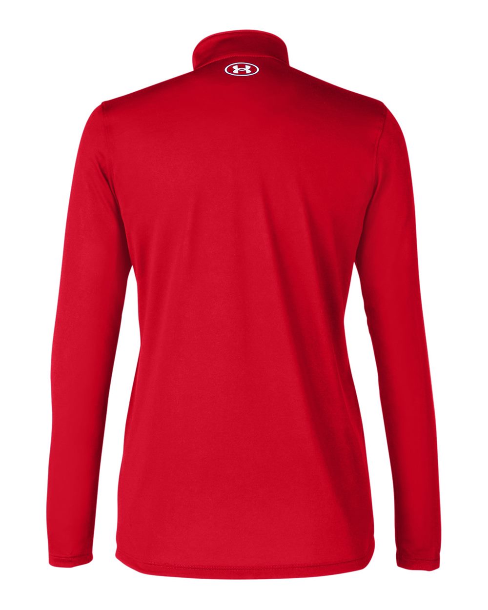 Under Armour Women's Team Tech™ Half-Zip Pullover - 1376862 Red- White