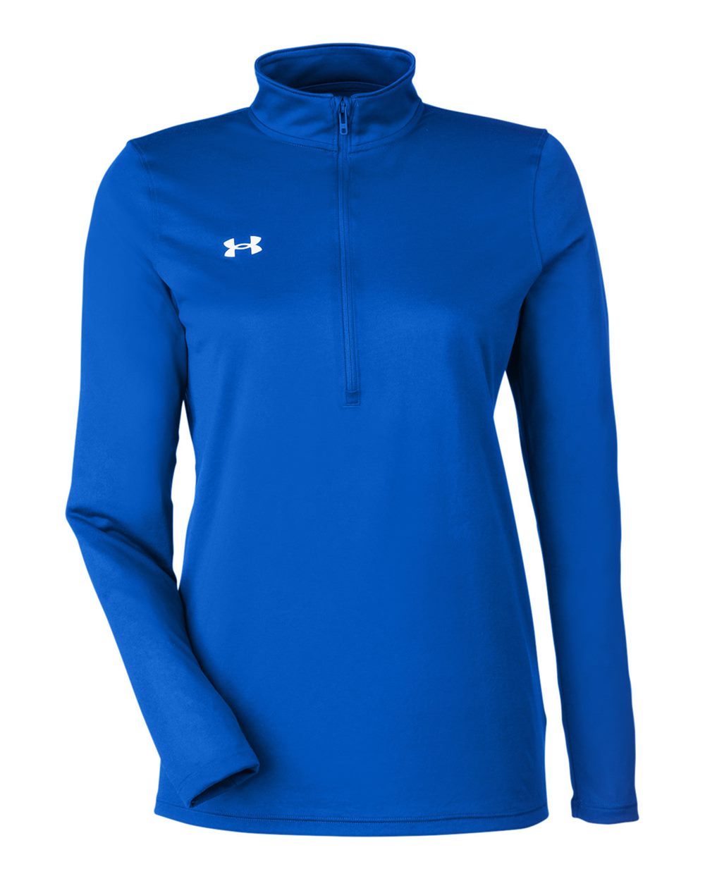 Under Armour Women's Team Tech™ Half-Zip Pullover - 1376862 Royal- White