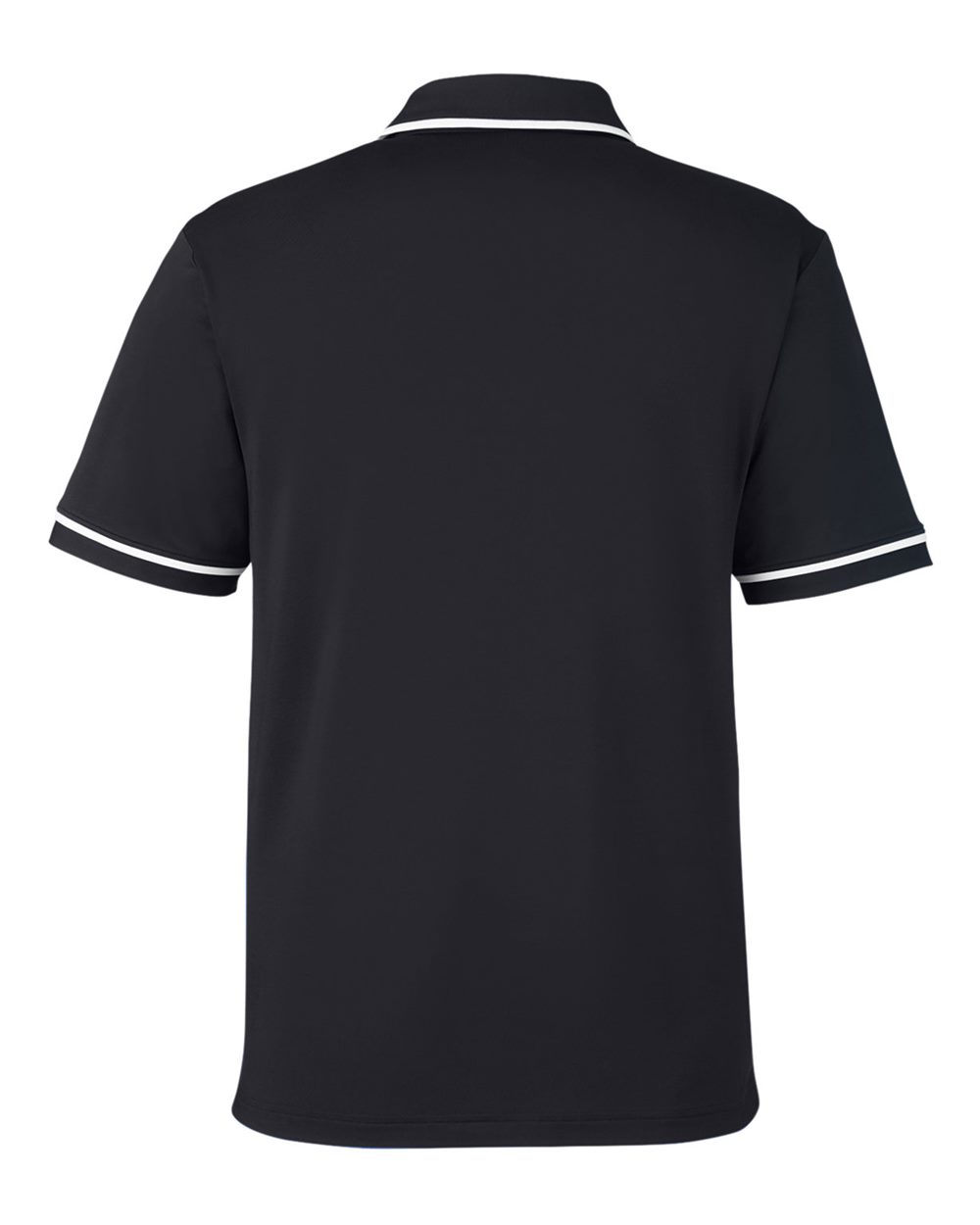 Under Armour Men's Tipped Teams Performance Polo - 1376904 Black- White
