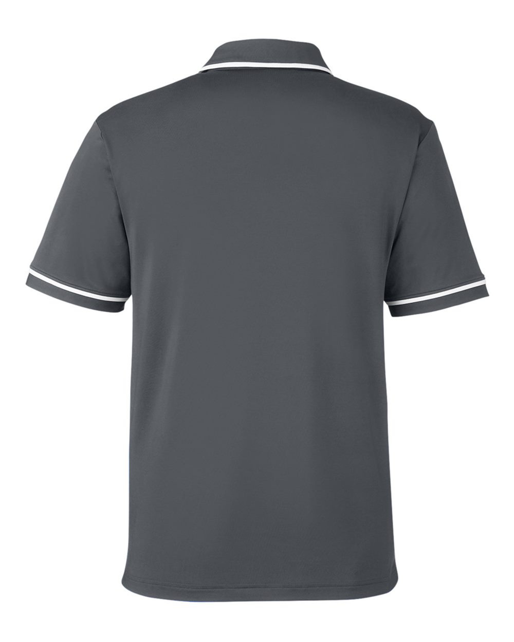 Under Armour Men's Tipped Teams Performance Polo - 1376904 CS Grey Light Heather- White