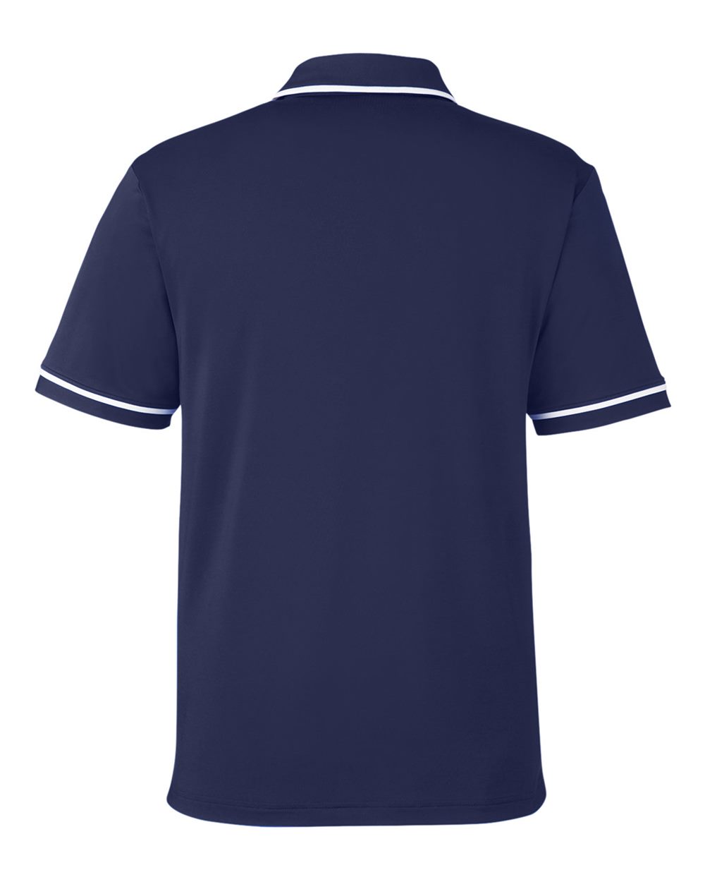 Under Armour Men's Tipped Teams Performance Polo - 1376904 Midnight Navy- White