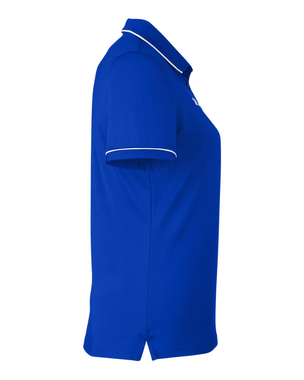 Under Armour Women's Tipped Teams Performance Polo - 1376905 Royal- White