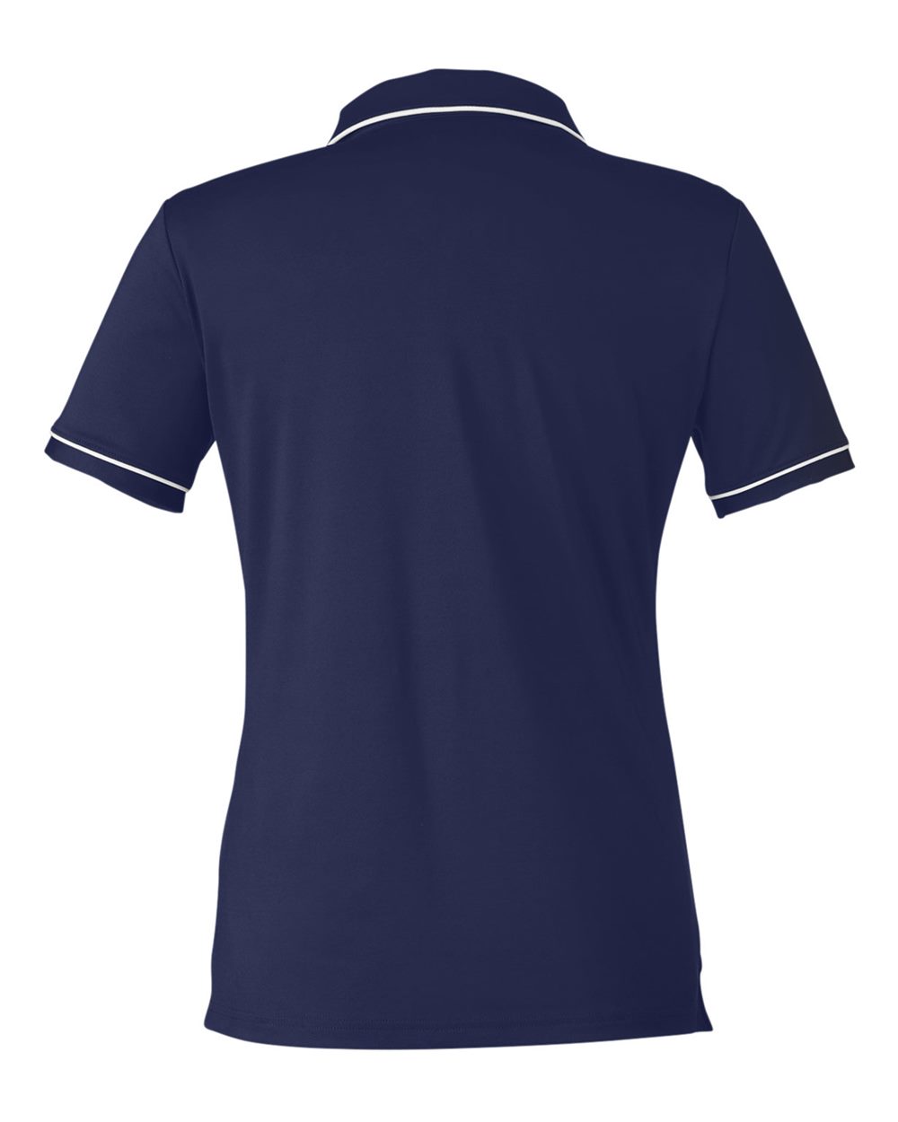 Under Armour Women's Tipped Teams Performance Polo - 1376905 Midnight Navy- White