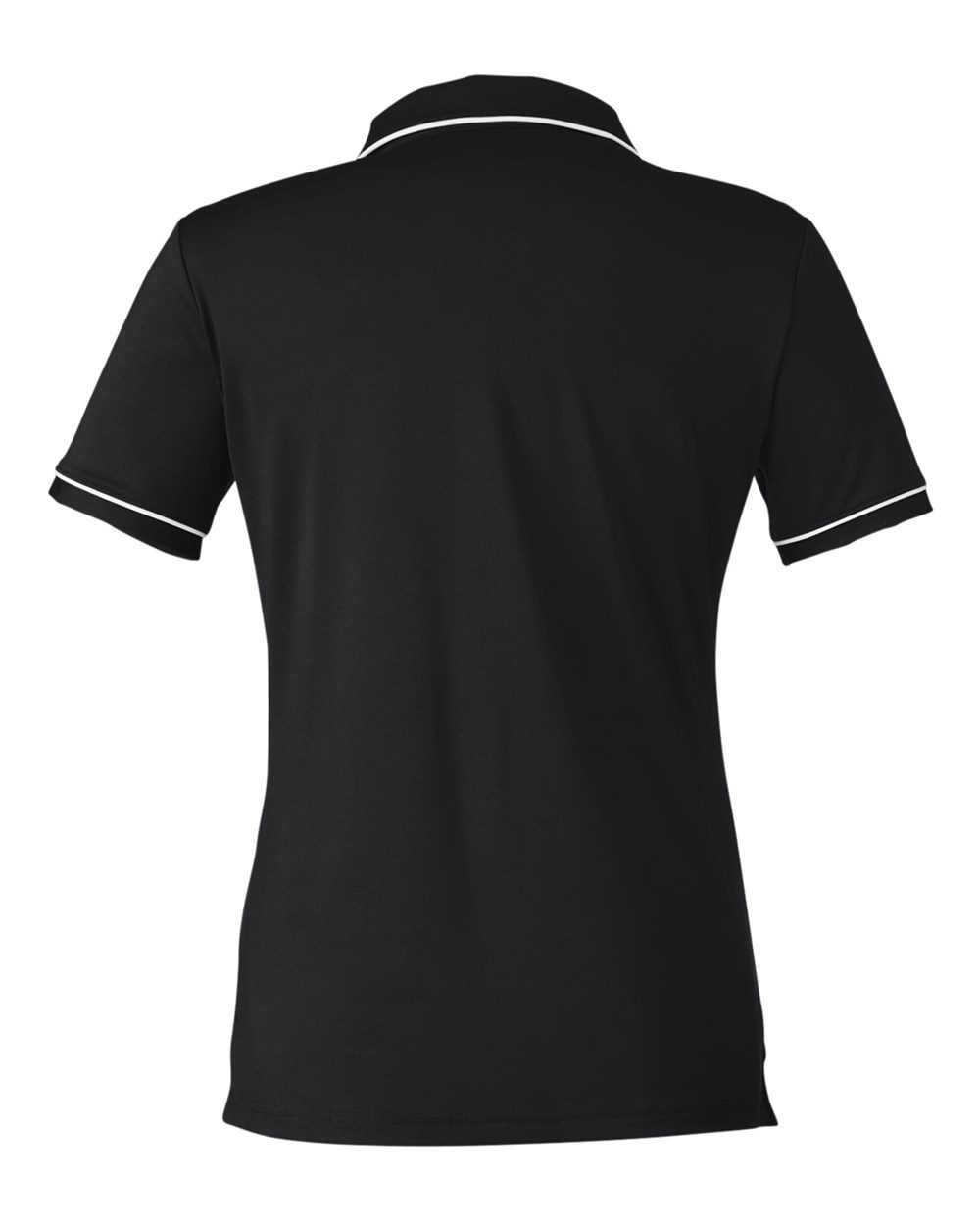 Under Armour Women's Tipped Teams Performance Polo - 1376905 Black- White