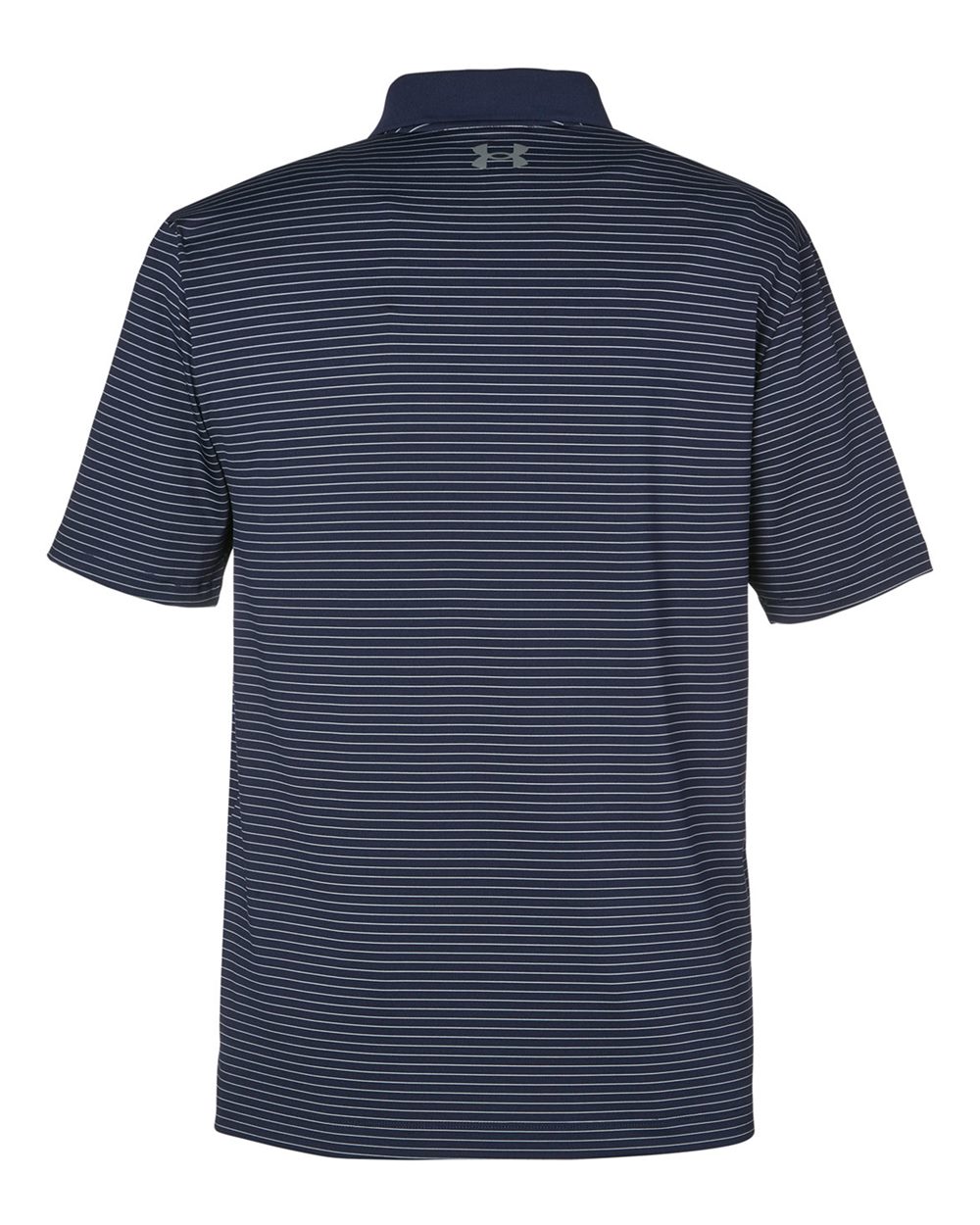 Under Armour Men's 3.0 Striped Perf Polo - 1377376 Midnight Navy- White