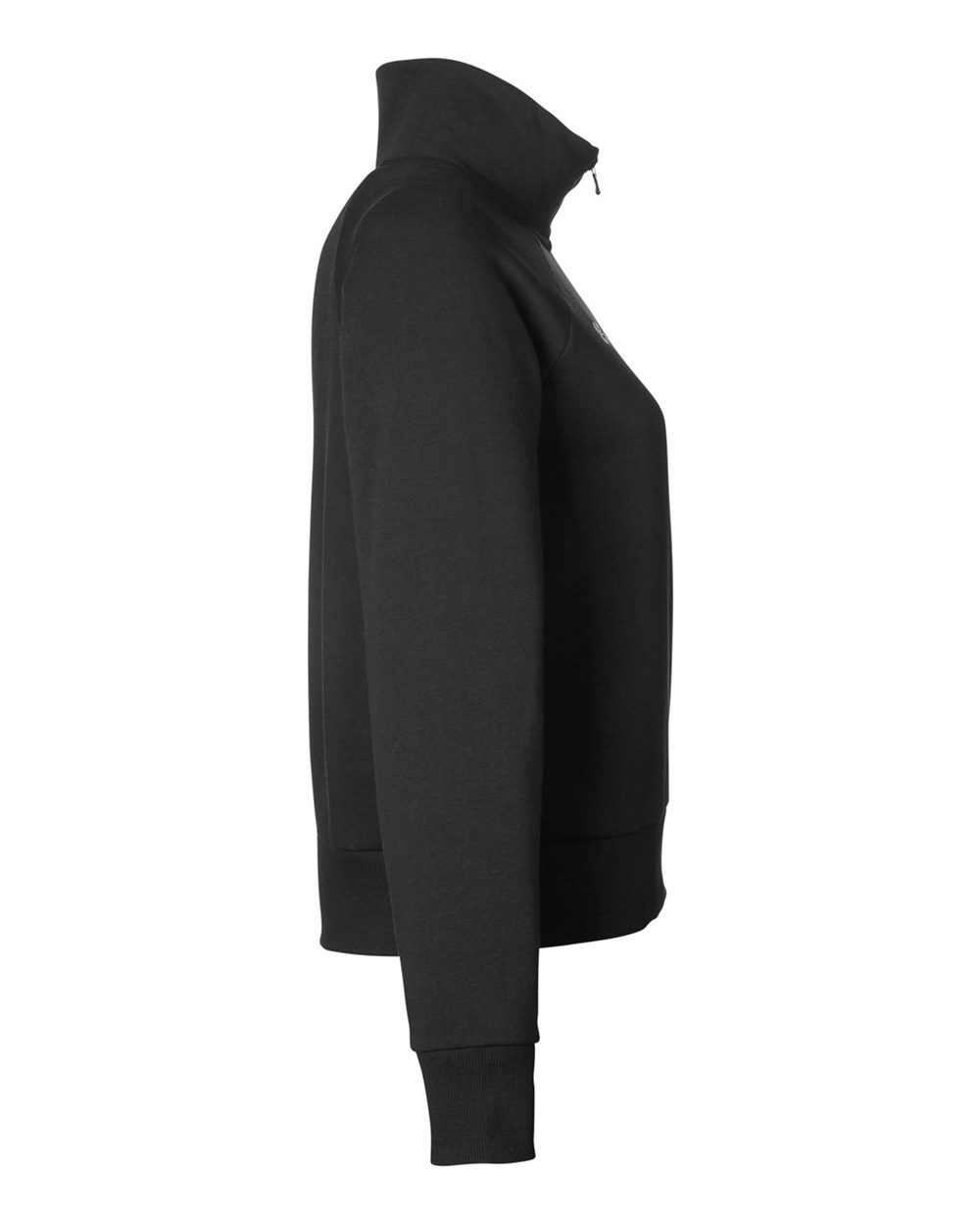 Under Armour Women's Rival Fleece Half-Zip Pullover - 1379492 Black- White