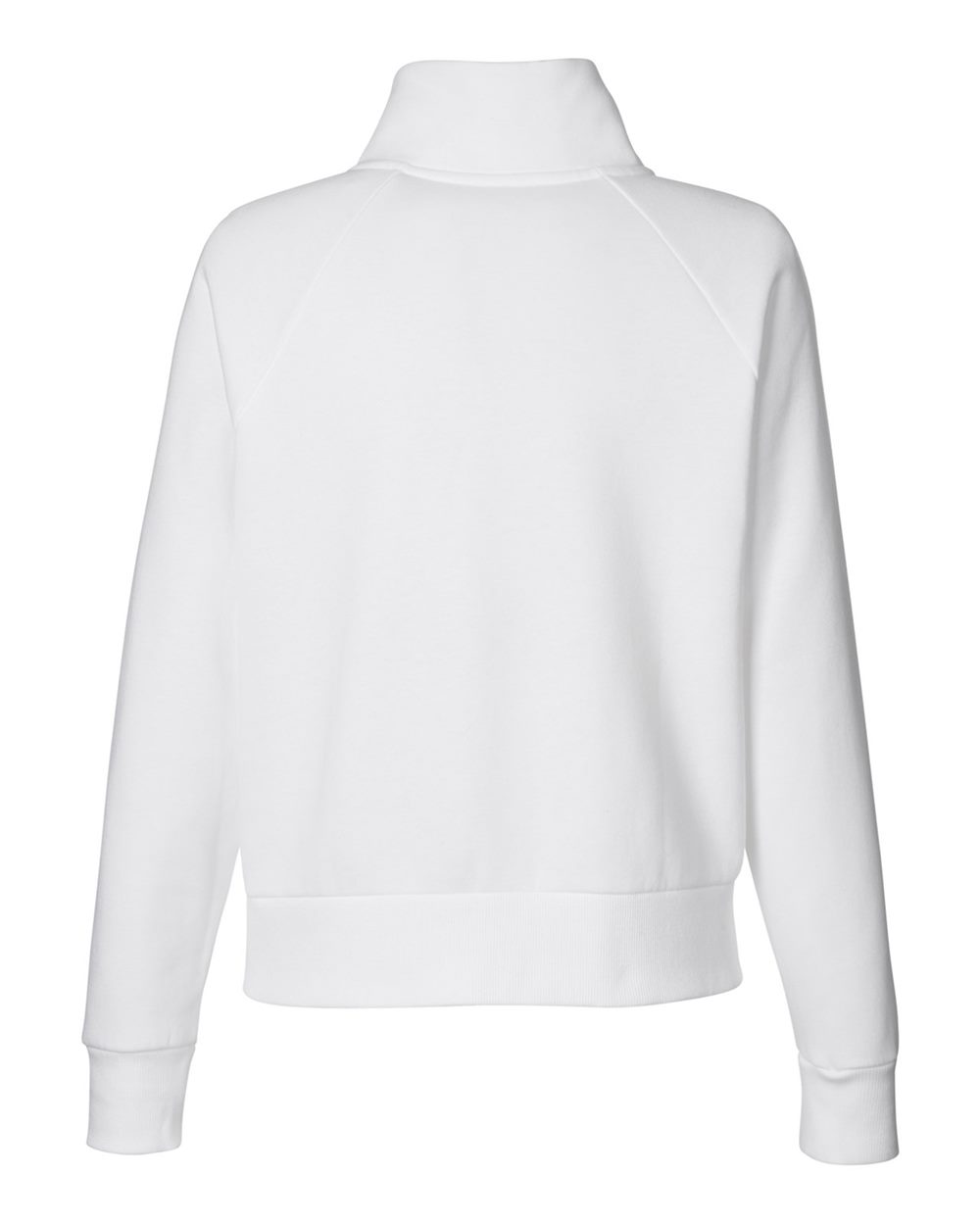 Under Armour Women's Rival Fleece Half-Zip Pullover - 1379492 White- Black