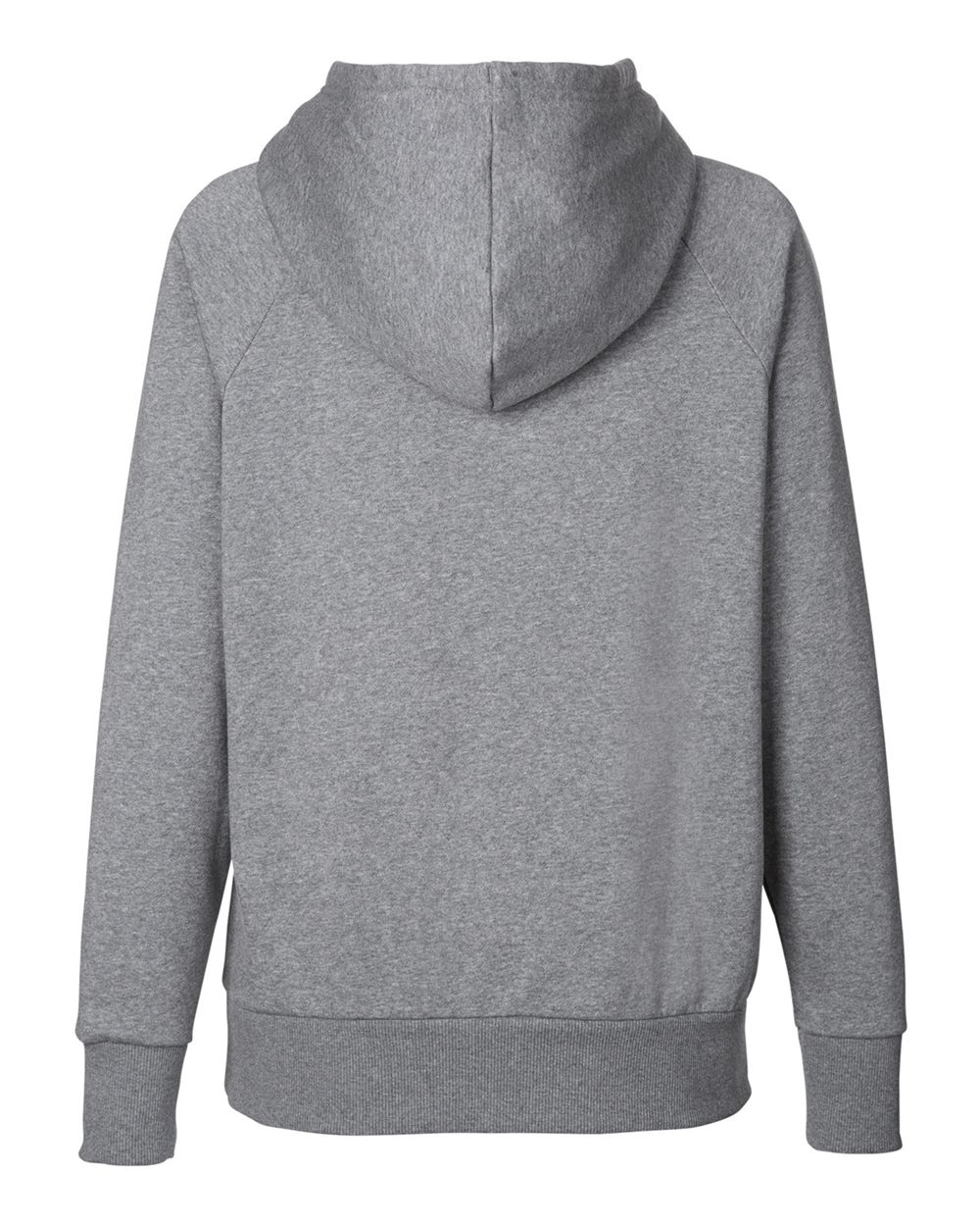 Under Armour Women's Rival Fleece Hooded Sweatshirt - 1379500 Castlerock Grey Light Heather- Black