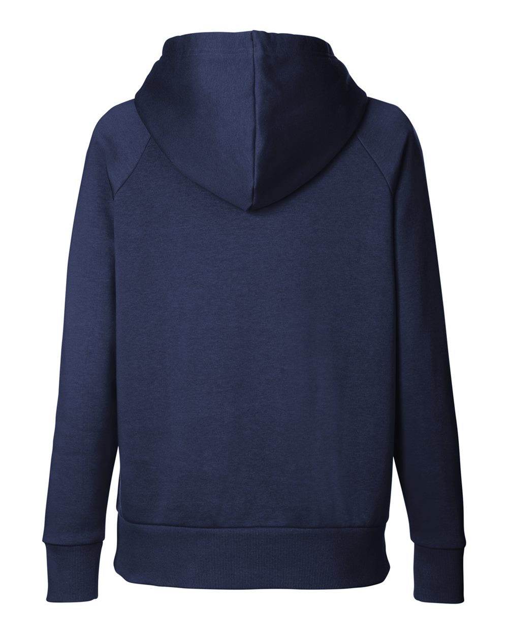 Under Armour Women's Rival Fleece Hooded Sweatshirt - 1379500 Midnight Navy- White