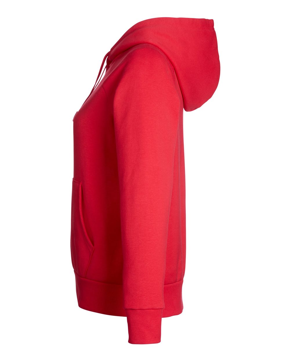 Under Armour Women's Rival Fleece Hooded Sweatshirt - 1379500 Red- White