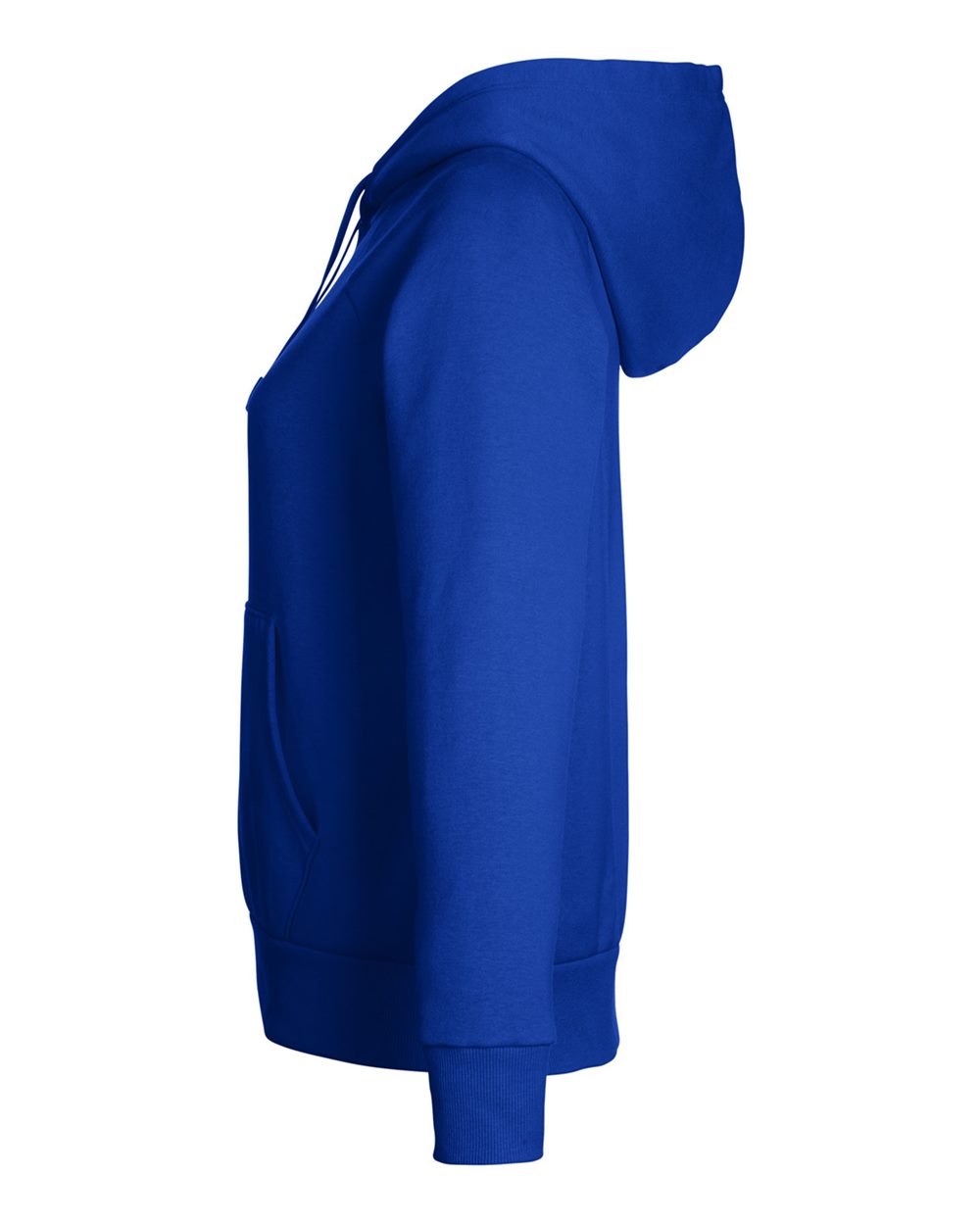 Under Armour Women's Rival Fleece Hooded Sweatshirt - 1379500 Royal- White