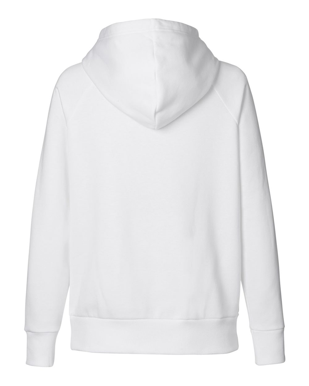 Under Armour Women's Rival Fleece Hooded Sweatshirt - 1379500 White- Black
