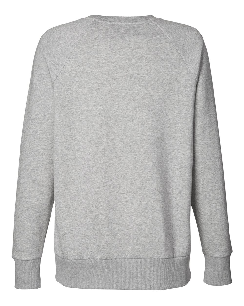 Under Armour Women's Rival Fleece Crewneck Sweatshirt - 1379508 Mod Grey Light Heather- White