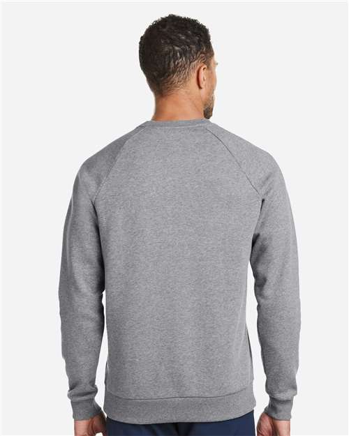Under Armour Men's Rival Fleece Crewneck Sweatshirt - 1379755 CS Grey Light Heather- White
