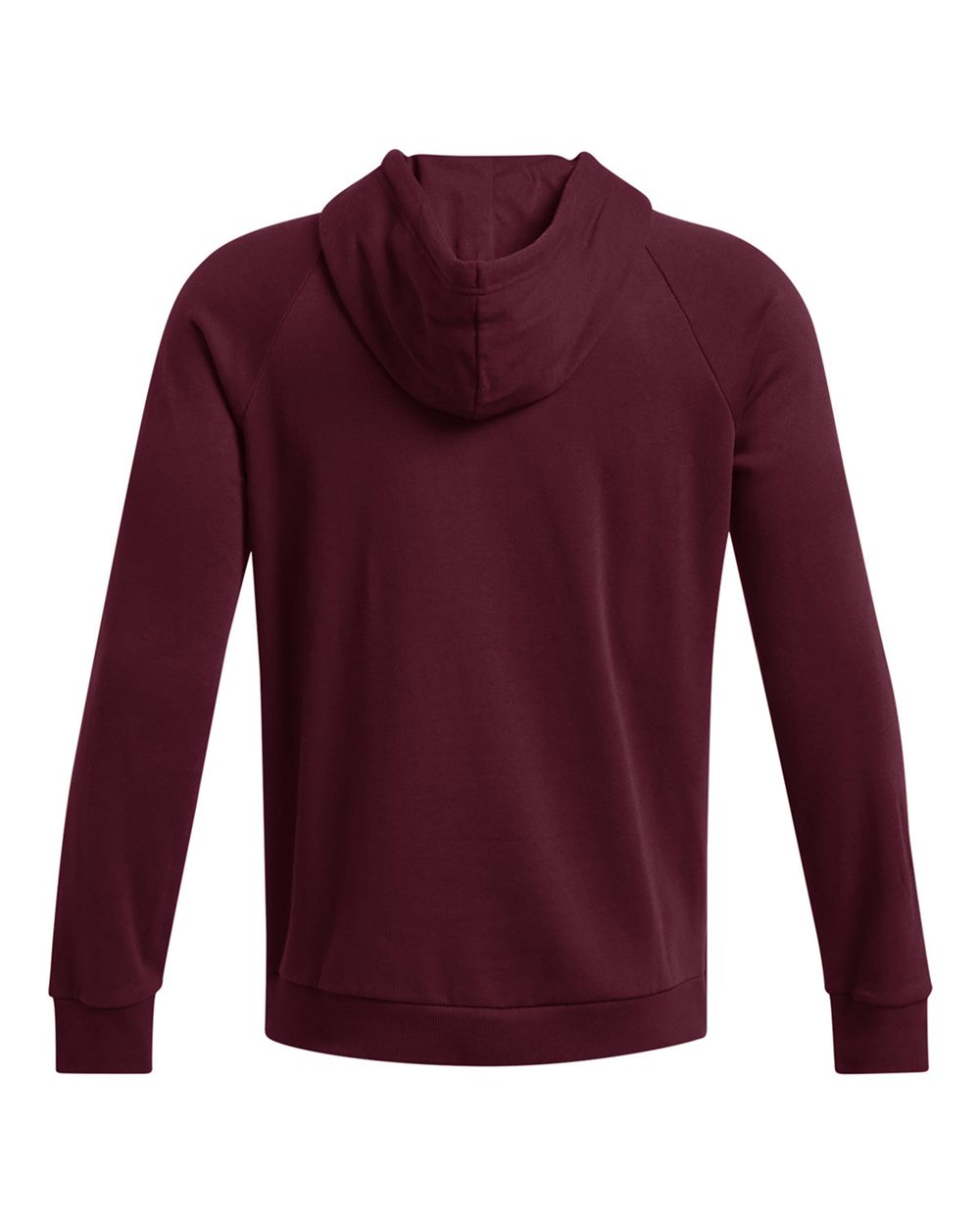 Under Armour Men's Rival Fleece Hooded Sweatshirt - 1379757 Maroon- White