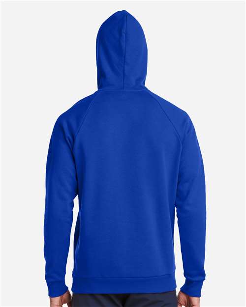 Under Armour Men's Rival Fleece Hooded Sweatshirt - 1379757 Royal- White