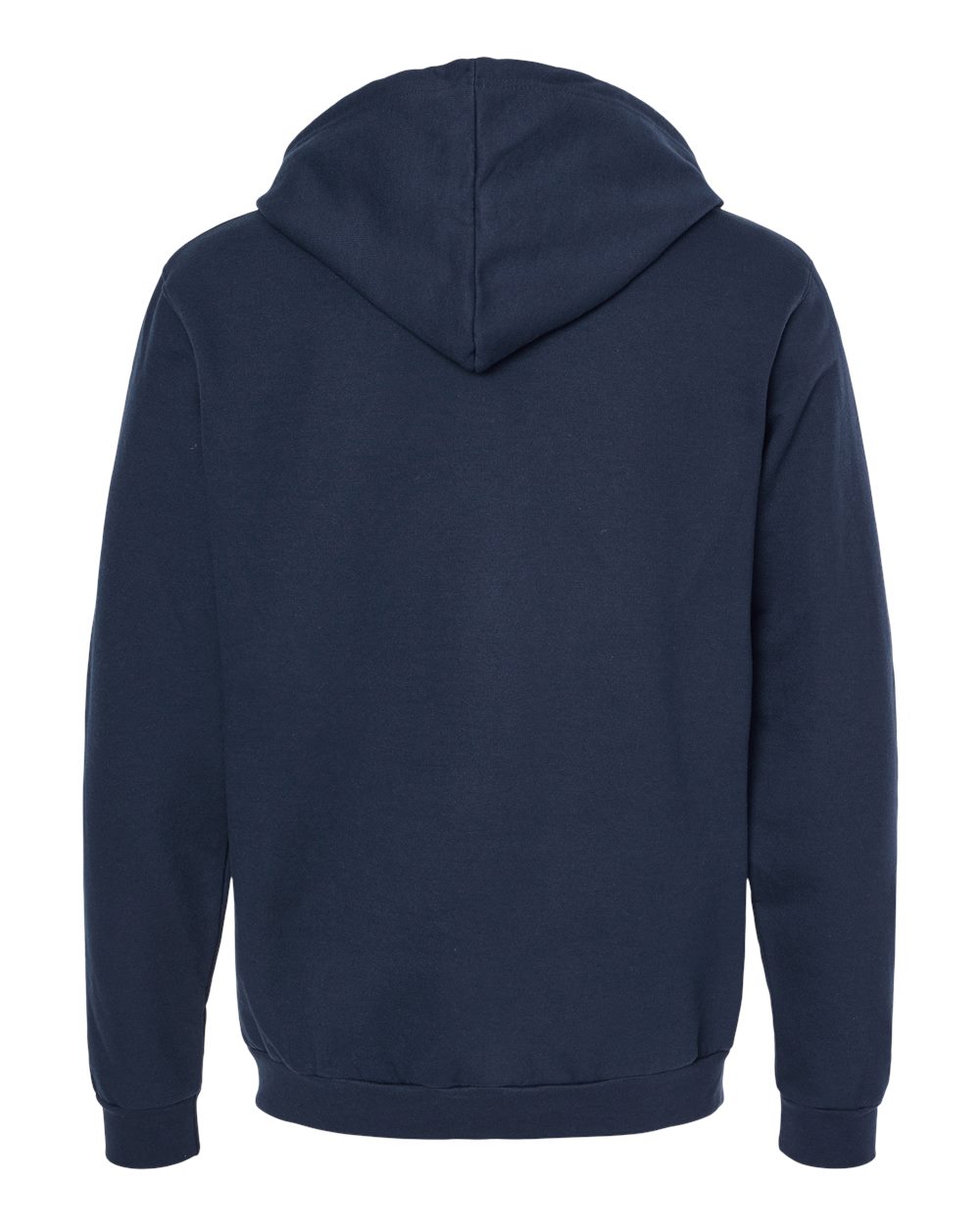 M&O Unisex Zipper Fleece Hoodie - 3331 - 3331M Navy