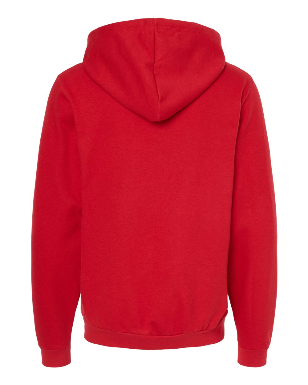 M&O Unisex Zipper Fleece Hoodie - 3331 - 3331M Red