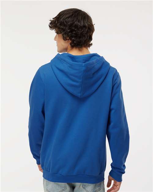 M&O Unisex Zipper Fleece Hoodie - 3331 - 3331M Royal
