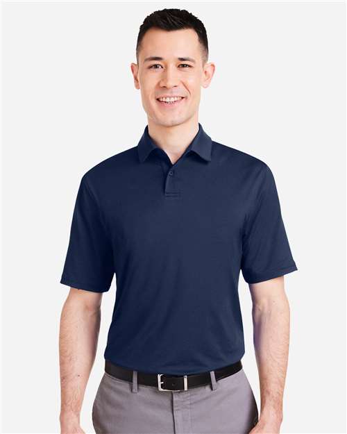 Under Armour Men's Recycled Polo - 1383255 Midnight Navy- White