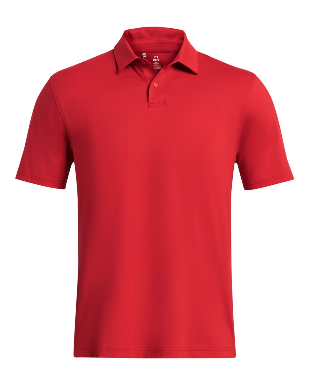 Under Armour Men's Recycled Polo - 1383255 Red- White