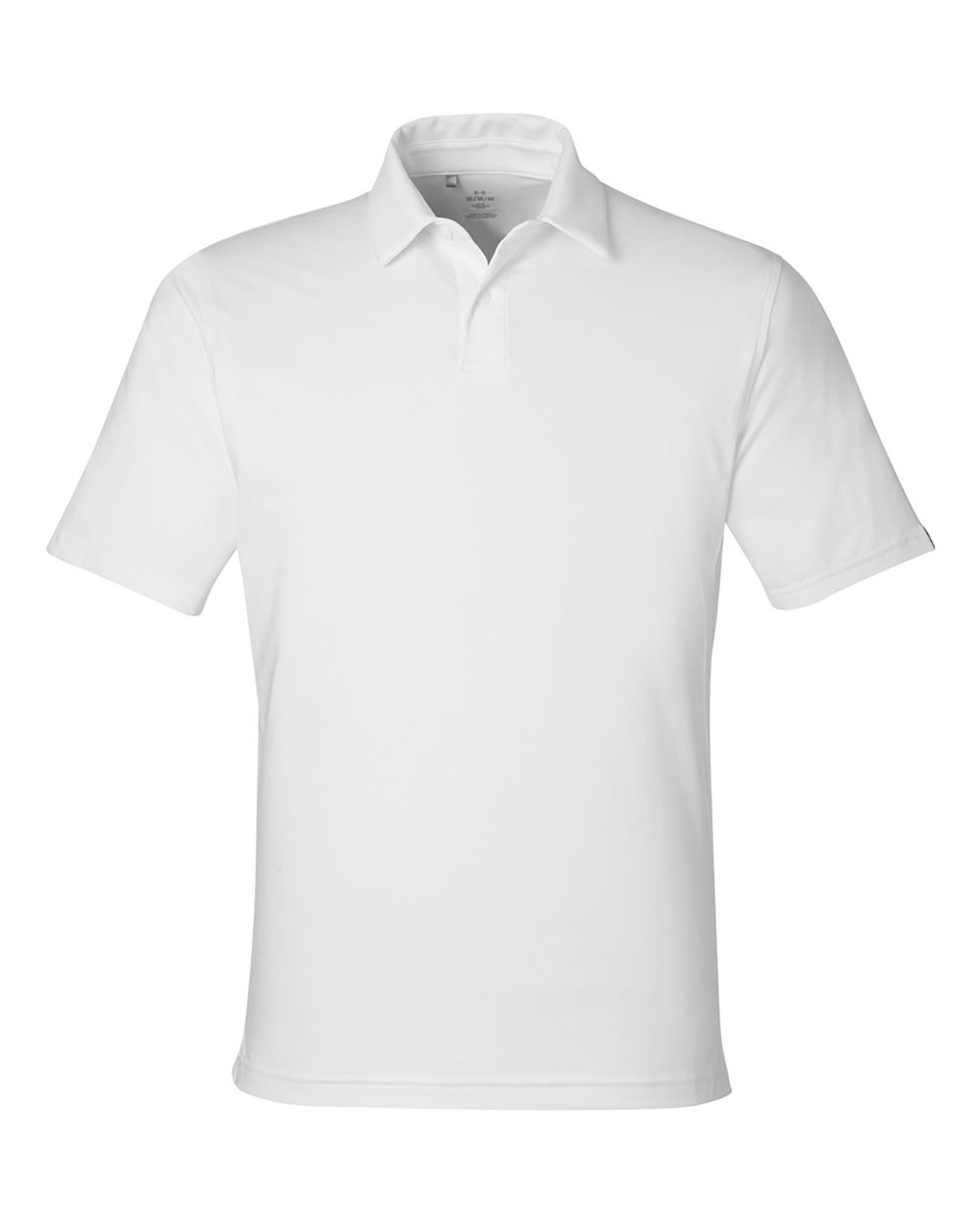 Under Armour Men's Recycled Polo - 1383255 White- White