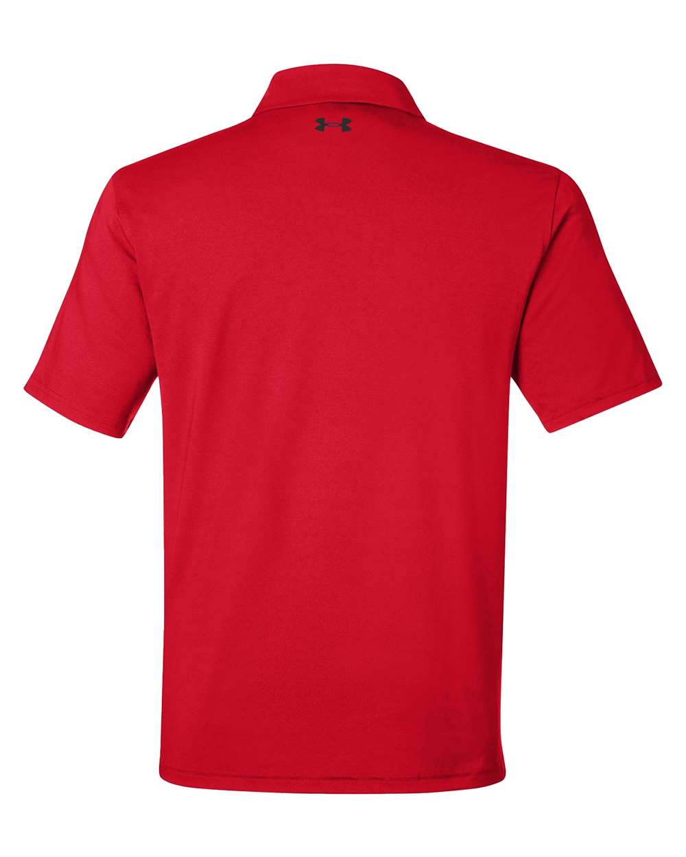 Under Armour Men's Recycled Polo - 1383255 Red- White