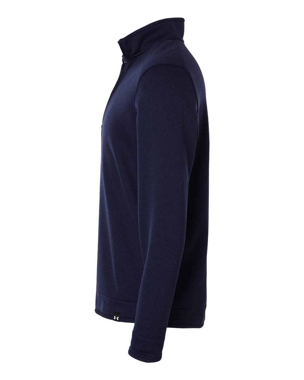 Under Armour Men's Storm Sweater Fleece Quarter-Zip Pullover - 1383256 Midnight Navy- White