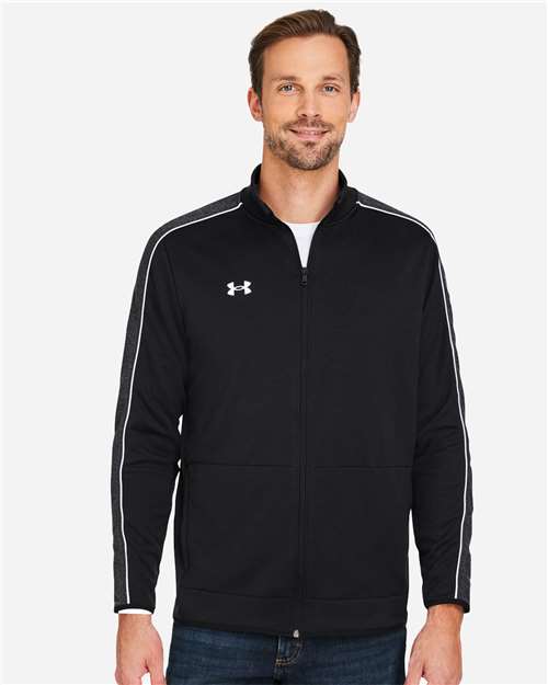 Under Armour Men's Command Full-Zip 2.0 Jacket - 1383259 Black- White