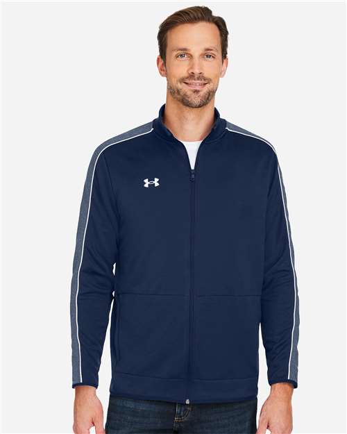 Under Armour Men's Command Full-Zip 2.0 Jacket - 1383259 Midnight Navy- White