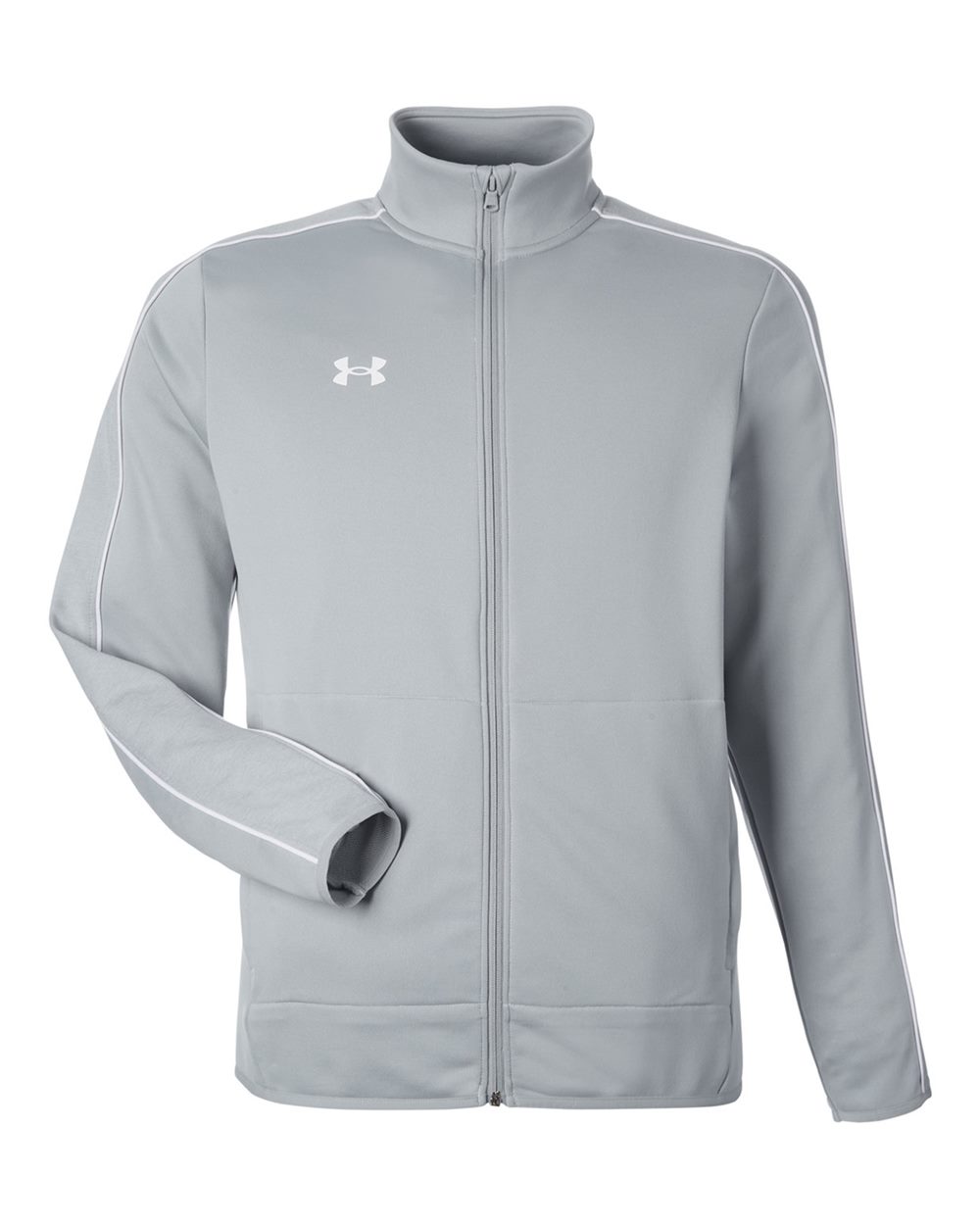 Under Armour Men's Command Full-Zip 2.0 Jacket - 1383259 Mod Grey- White