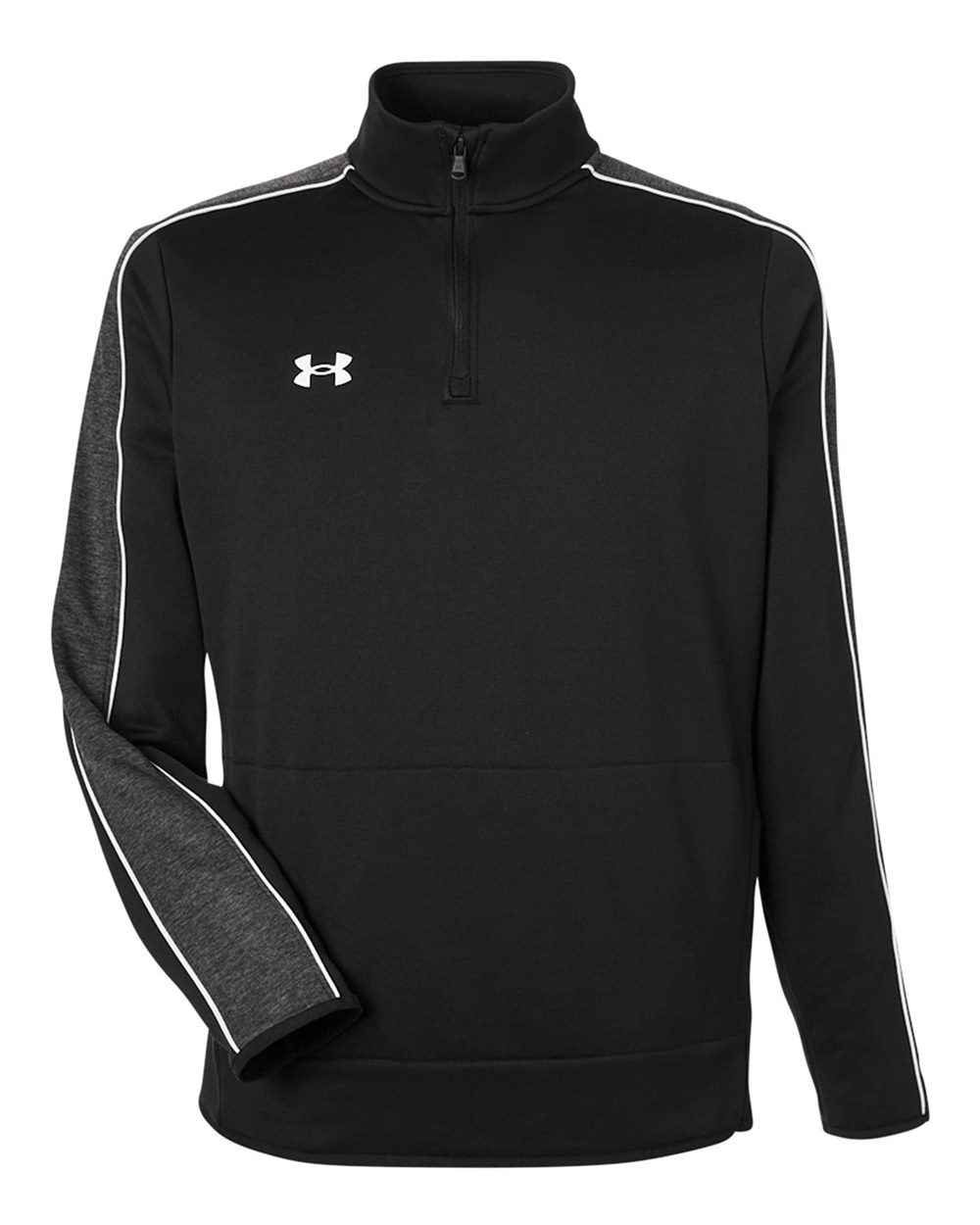 Under Armour Men's Command 2.0 Quarter-Zip Pullover - 1383260 Black- White