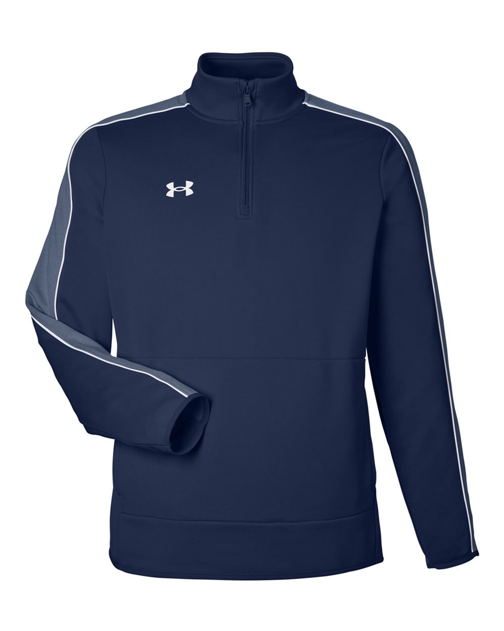 Under Armour Men's Command 2.0 Quarter-Zip Pullover - 1383260 Midnight Navy- White