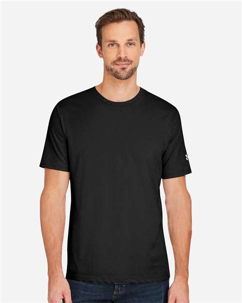 Under Armour Men's Athletic 2.0 T-Shirt - 1383264 Black- White