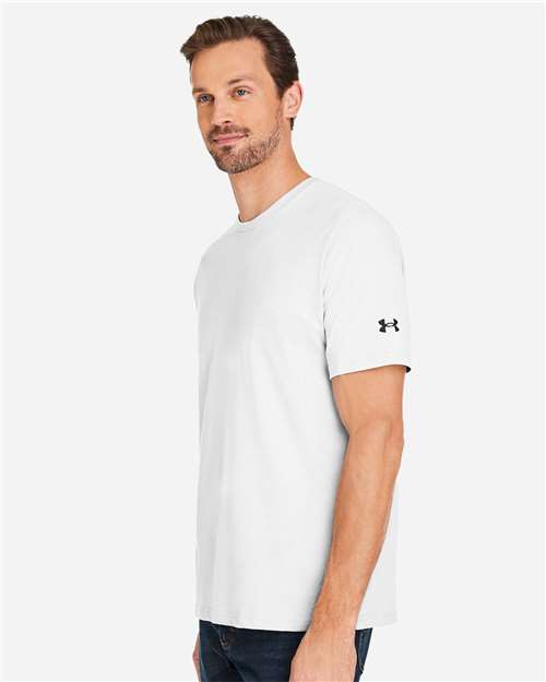 Under Armour Men's Athletic 2.0 T-Shirt - 1383264 White- Black